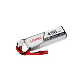 LDARC 7.4V 450mAh 80C Lipo Battery for FPV Racing Drone Quadcopter RC Helicopter Aircraft