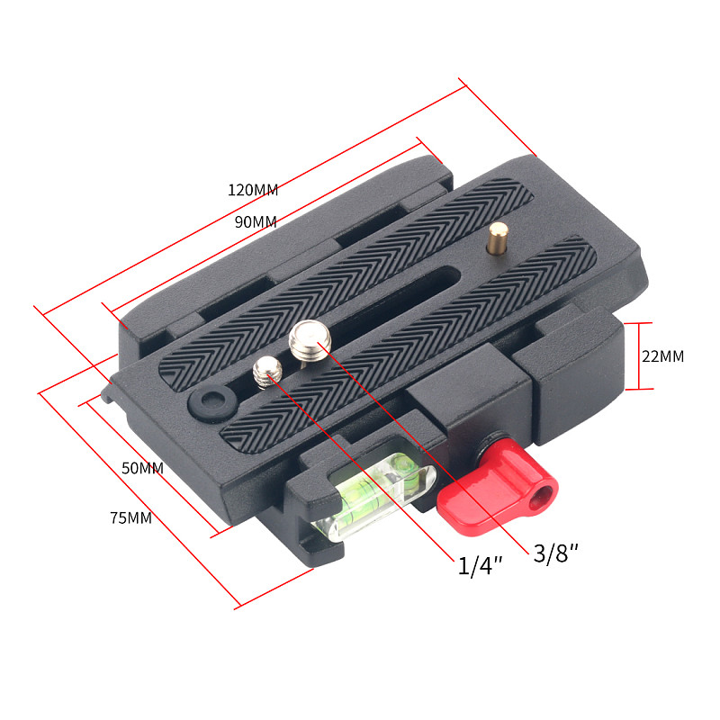 Universal Handheld Gyroscope Stabilizer Spring 5-axis Shock Absorber with P200 Fast Loading Base Plate For SLR Camera