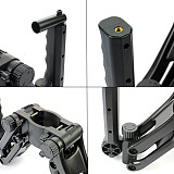 Universal Handheld Gyroscope Stabilizer Spring 5-axis Shock Absorber with P200 Fast Loading Base Plate For SLR Camera