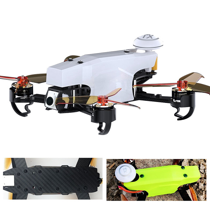 Radiolink 210mm FPV Racing Drone RTF with T8FB TX Mini PIX Flight Control M8N GPS FPV Goggles Aluminum Case