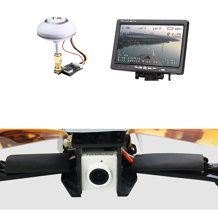 Radiolink 210mm FPV Racing Drone RTF with T8FB TX Mini PIX Flight Control M8N GPS FPV Goggles Aluminum Case
