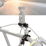 BGNING CNC Handheld Gimbal Stabilizer Bicycle Mount Holder Bike Bracket Clamp Stander Clip for DJI OSMO POCKET with 1/4 inch Port