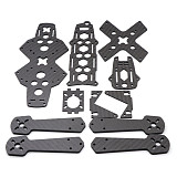 JMT MMX220 220mm Carbon Fiber Frame Kit with PDB Board Frame for FPV RC Racer Drone Quadcopter accessories