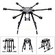 ZD850 Full Carbon Fiber Frame Kit with Unflodable Landing Gear Foldable Arm ZD 850 for DIY FPV Aircraft Hexacopter