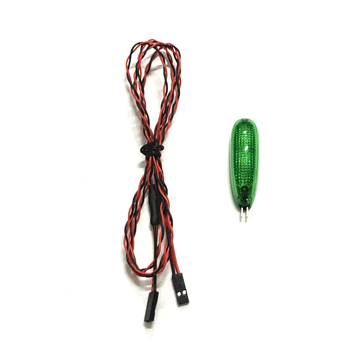 ZMR Simulation Navigation Lamp Lights 2S-3S Voltage Ducted LED Light for RC Fixed wing Aircraft Drone