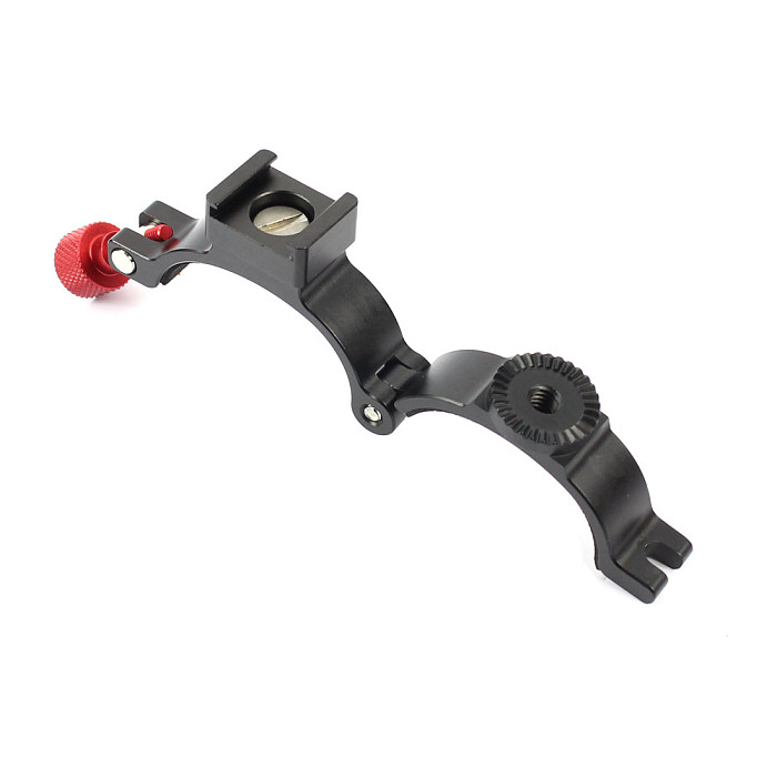 SHENSTAR CNC Aluminum 1/4  Thread Extension Mounting Ring Hot Shoe for DJI OSMO Pocket Stablizer Portable Handheld Gimbal