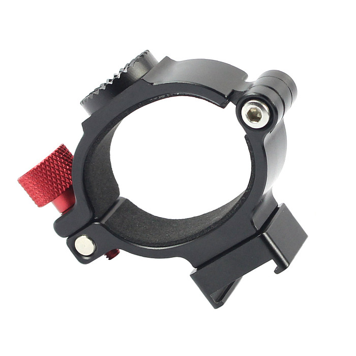 SHENSTAR CNC Aluminum 1/4  Thread Extension Mounting Ring Hot Shoe for DJI OSMO Pocket Stablizer Portable Handheld Gimbal