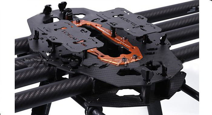 Tarot T18 Aerial Photography 25mm Carbon Fiber Plant Protection UAV TL18T00 Helicopter Frame 1270MM FPV