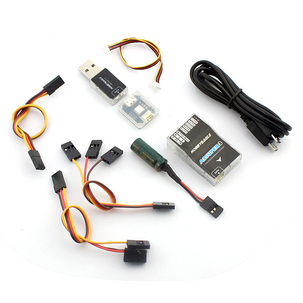 F14115/16 EAGLE A3 Super II V2 6-Axis Gyro & Flight Controller Stabilizer Half / Full Set - Programe Card for RC Airplan