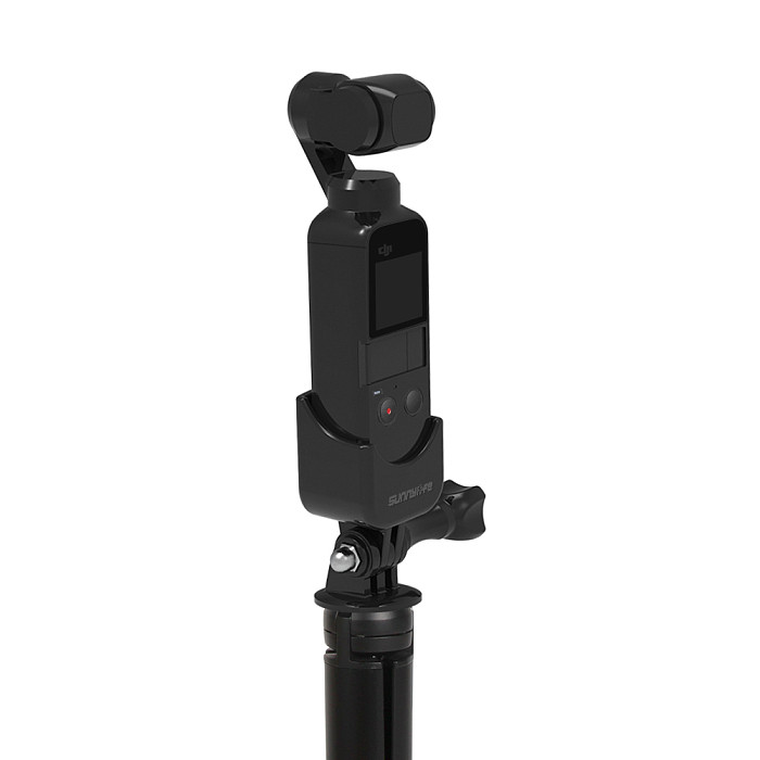 Sunnylife 1/4 Adapter Multifunction Expanding Switch Bike Connect Mount for DJI OSMO POCKET Handheld Gimbal Stabilizer for Gopro 4K Camera