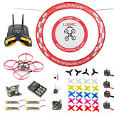 JMT 75MM Brushless Metal Frame FPV Racing Drone BNF With Crazybee F3 Pro Flysky/Frsky/DSM2 FC FPV Goggles Arch Apron Upgraded Mobula 7