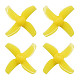 FullSpeed FSD 40mm 4-blade Whoop Propellers 1.5mm Shaft Hole CW CCW Props for TinyLeader FPV Racing Drone Quadcopter​