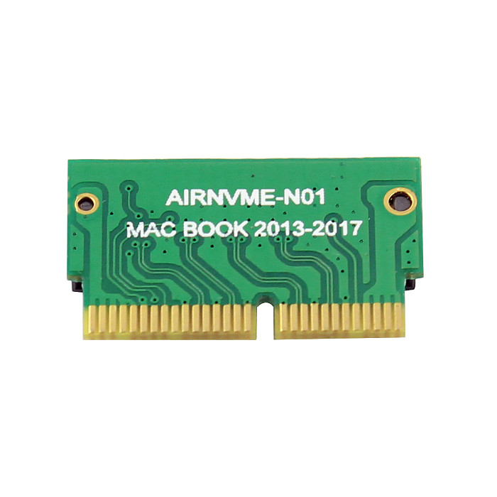 XT-XINTE M Key M.2 PCIe NGFF AHCI 2280 SSD 12+16Pin Adapter Card as SSD for MACBOOK Air 2013 2014 2015 A1465 A1466 Mac Pro A1398 A1502