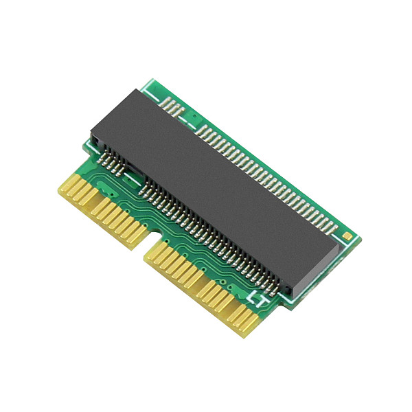 XT-XINTE M Key M.2 PCIe NGFF AHCI 2280 SSD 12+16Pin Adapter Card as SSD for MACBOOK Air 2013 2014 2015 A1465 A1466 Mac Pro A1398 A1502