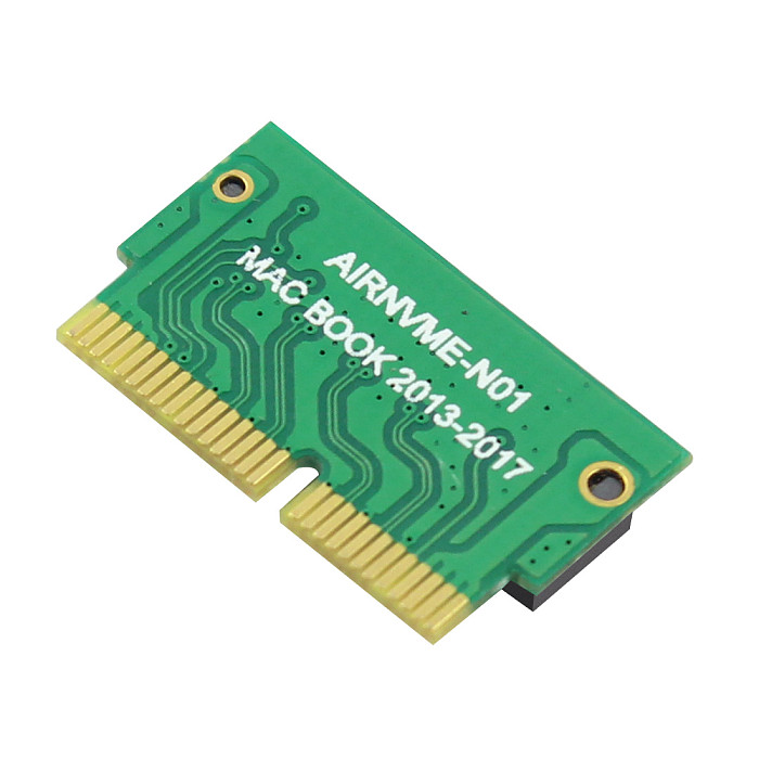XT-XINTE M Key M.2 PCIe NGFF AHCI 2280 SSD 12+16Pin Adapter Card as SSD for MACBOOK Air 2013 2014 2015 A1465 A1466 Mac Pro A1398 A1502