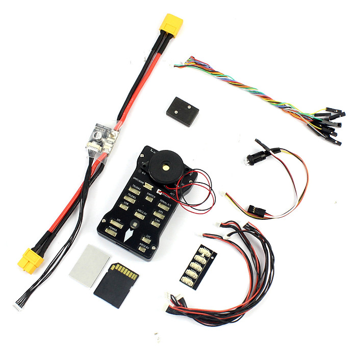 Full Set Hexacopter 6-axle Aircraft Kit HMF S550 Frame PXI PX4 Flight Control 920KV Motor GPS Gimbal AT10 Transmitter