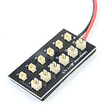1 To 12 Cells Parallel Charge Board For 3.7V E-Flite MCP X Walkera RC helicopter Lipo battery AKKU