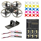 PRO 75mm V2 Crazybee F4 OSD 2S Whoop FPV Watch / Goggles RC Racing Drone with Frsky RX 700TVL Camera 25mW VTX with Parking Apron & Air Gate