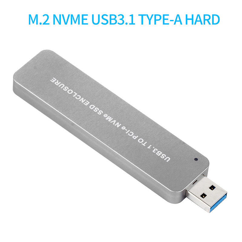 XT-XINTE LM903 M.2 NVME USB3.1 TYPE-A HDD Enclosure SSD Hard Disk Drive Case External Mobile Box