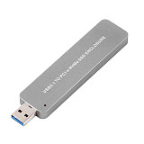 XT-XINTE LM903 M.2 NVME USB3.1 TYPE-A HDD Enclosure SSD Hard Disk Drive Case External Mobile Box
