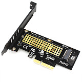 JEYI SK4 M.2 NVMe SSD NGFF TO PCIE X4 Adapter M Key Interface Card Suppor PCI Express 3.0 x4 2230-2280 Size m.2 FULL SPEED