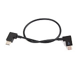 SHENSTAR 30cm Handheld Camera Gimbal Data Cable Extension Cord for DJI OSMO POCKET Type-C to Micro-USB / Type-C / for iPhone Ipad Huawei
