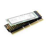 JEYI MX16-1U M.2 NVMe SSD NGFF TO PCI-E 3.0 X4 X8 X16 Adapter M Key Interface Card Suppor PCI Express 2280 Size m.2 FULL SPEED