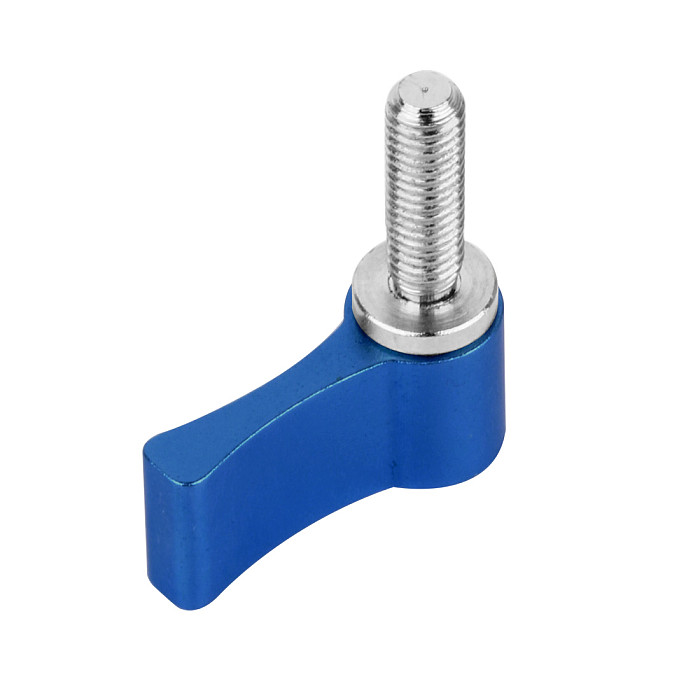 BGNING CNC Aluminum M5x17 Adjustable Hand Screw Tight Lock Screws for Photographic Equipment Camera Accessories