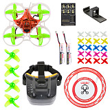 Upgrade 75mm V3 Crazybee F4 Pro OSD 2S FPV Watch / Goggles RC Racing Drone Caddx Eos2 Camera 25/200mW VTX & RC Training Parts