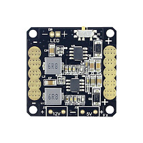 F14708 CC3D Flight Controller Power Distribution Board with 5V/12V BEC Output LED Switch for FPV RC 250 Across Quadcopte