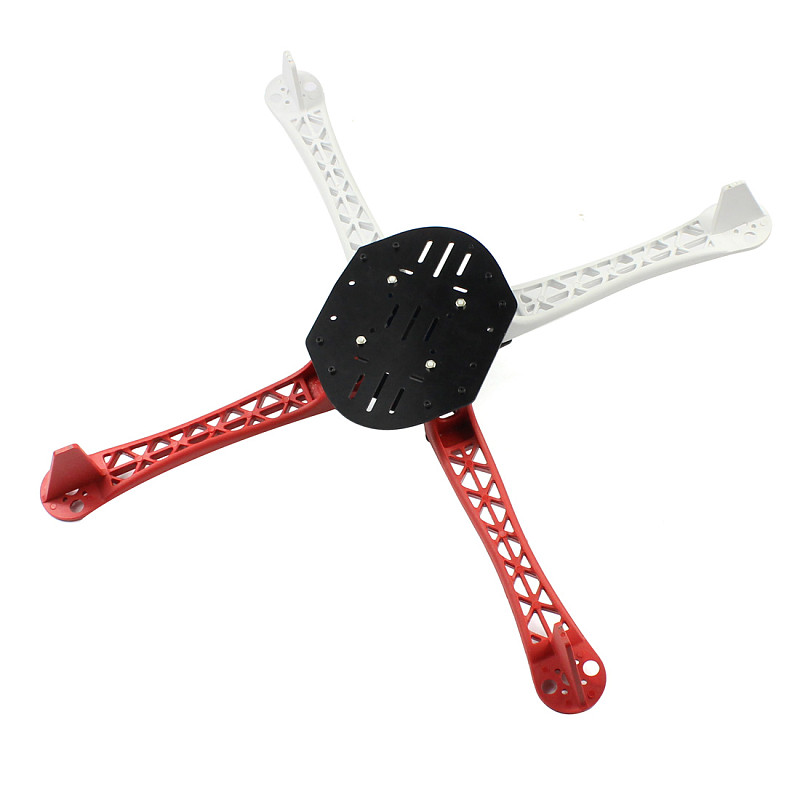 JMT 450 Glassfiber 4-axis Rack Quadcopter Frame with GPS Holder Airframe Kit for DIY FPV RC Drone Aircraft