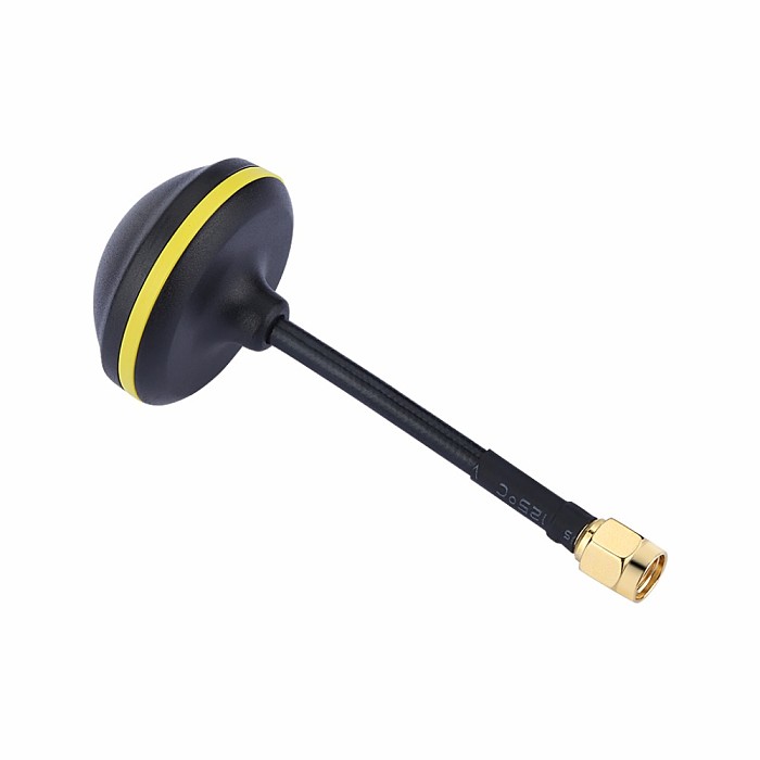 JMT Mini FPV Goggles With Mushroom Antenna Panel Antenna 3 inch 480 x 320 Display Double Antenna 5.8G 40CH Built-in 3.7V 1200mAh Battery for Racing Drone Models