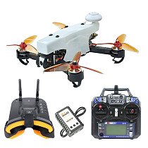 JMT 210 FPV Racing Drone Quadcopter RTF with Flysky FS-i6 TX RX FPV Goggles 100KM/H High Speed 5.8G FPV DVR 720P Camera GPS OSD Mini PIX