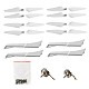 MJX Bugs 3 Pro B3PRO RC Drone Quadcopter Spare Parts Combo Kit Propellers CW CCW Motor Landing Gear Screws Accessories