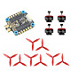 4PCS IFlight Xing 2207 1700KV 1800KV 3-6S Motor with HobbyWing XRotor-Micro-45A-6S-4in1 ESC GEMFAN 5149-3 5 Inch Props FPV Racing Motor Super Light Engine for RC Racing Drone DIY Quadcopter