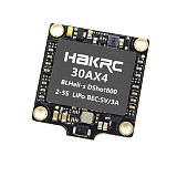 Hakrc 4 In 1 30A / 40A Blheli_S BB2 Dshot 150/300/600 Mini ESC Speed Controller 2-5S for DIY FPV Racing Drone Multcopter Outdoor