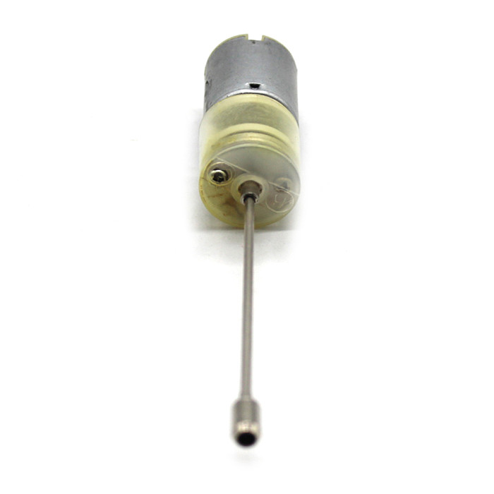 Feichao 4PCS Mini Long Shaft Gear Motor 3-6V Geared Motor Transparent Gearbox Vibration Motors DIY Toy Model Accessories
