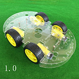 Feichao DIY Kids Toys R1 Smart Car Chassis 4WD Robot Educational Technology Toy for Children Robotic Accessories