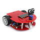 Feichao DIY zhuiz Smart Car Ultrasonic Obstacle Avoidance Trolley 51 Microcontroller Kits Anti-drop Robot Model for Kids Toys