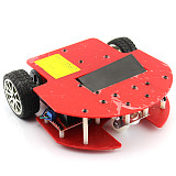 Feichao DIY zhuiz Smart Car Ultrasonic Obstacle Avoidance Trolley 51 Microcontroller Kits Anti-drop Robot Model for Kids Toys