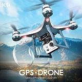 Feichao K10 RC Quadcopter GPS 5G Wifi FPV Drone With 1080P /720p Adjustable Camera Drone Automatically Return Follow HD Aerial Drone Outdoor Toys
