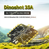 HGLRC DinoShot 35A 3-6S 4in1 ESC BLHeli_S Speed Controller for FPV Racing Drone Quadcopter DIY Aircraft