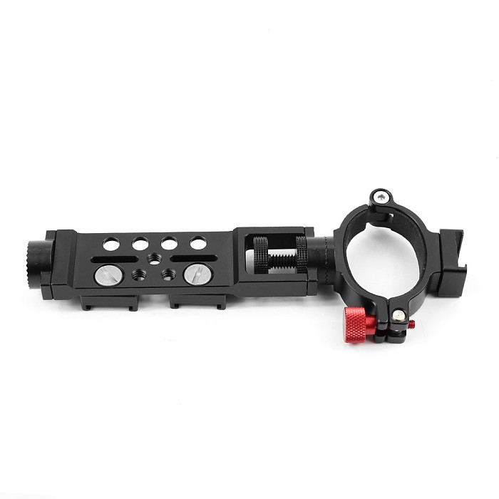 BGNING CNC Universal Expansion Bracket Mount PRO Version for OSMO+ Plus With Mounting Ring Hot Shoe For DJI OSMO Mobile Gimbal Handheld Tripod Accessories