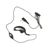 Baofeng Walkie Talkie Mic Headset Woven Cable K Type Earphone for UV-5R UV 5R UV-5RE UV-B5 BF-888S 888S UV-B5