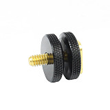 BGNING 1/4 Double-layer Screw Double Nut Hot Shoe Adapter For Camera Photographic Equipment