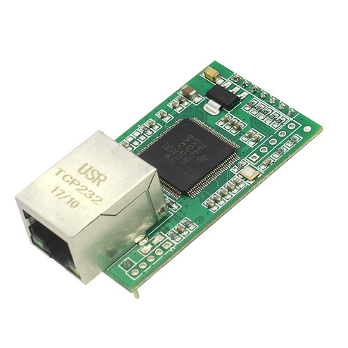 Q00226 USR-TCP232-E Serial Server RS232 RS485 To Ethernet TTL Level DHCP Web Mod