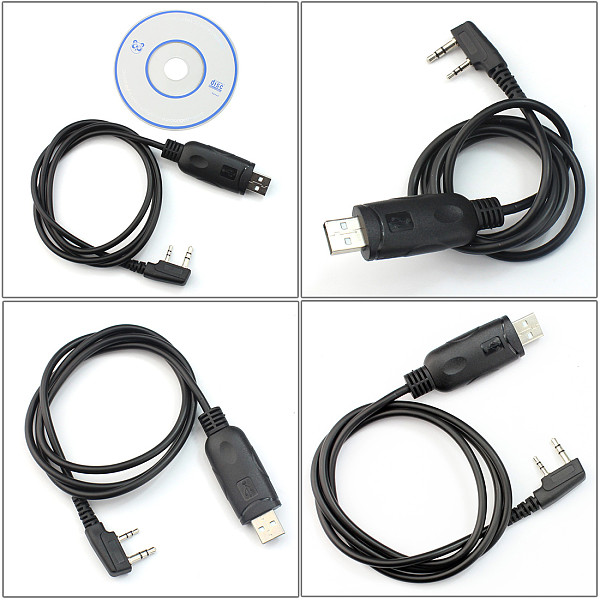 Q14772 Baofeng USB Programming Cable Driver for BaoFeng UV-5RE UV-5R UV 5RA 5R Plus UV3R plus Two Way Radio Walkie Talki