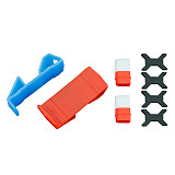 LDARC 2x TPU 2-6s Lipo Battery Holder Protection Landing Gear 0/30 Degree Take Off Bracket for Mini RC Drone Quadcopter Multicopter