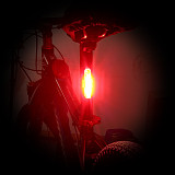 GUB M-59 Intelligent Induction Bike Taillight USB Rechargeable Bike Rear Light Safety Warning Light 6 Modes Tail Light Outdoor Cycling Parts