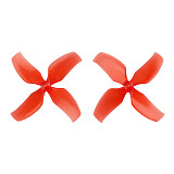 LDARC 10Pair 1545 1540 1.0/1.5 Hole 40mm Lightweight Propeller CW CCW 4-Blade Paddle for Mobula7 Beta75 for Inductrix FPV Tiny 7X R7
